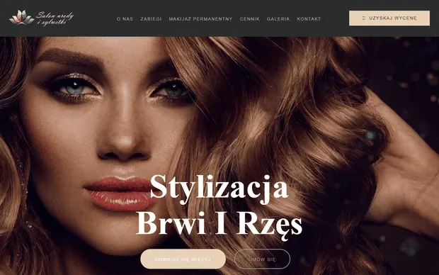 Podgląd strony Studio Suis — animowany scroll